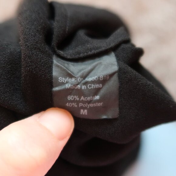 Jenni Kayne | Crepe Black Shift Dress Medium - Picture 6 of 8